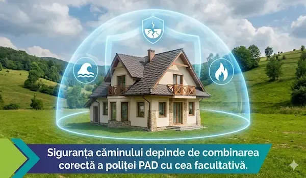 Cas� modern� protejat� de asigurare locuin?� PAD ?i facultativ�