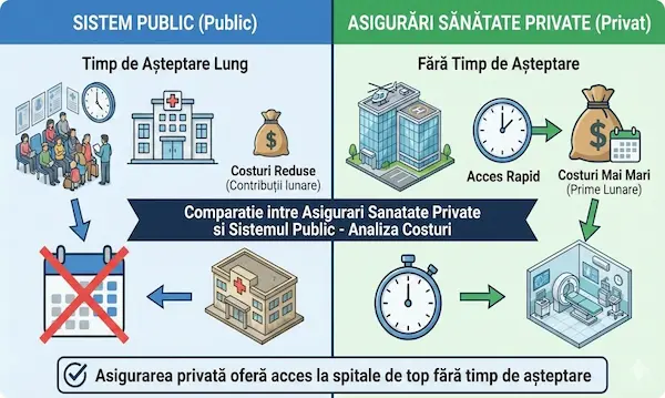 Medic și pacient la consultație privată acoperită de asigurarea de sănătate